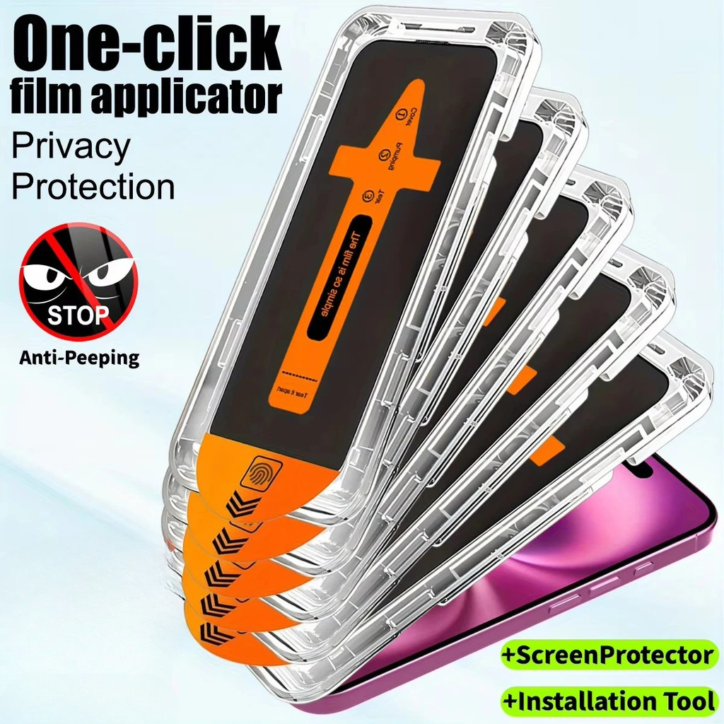 1-3PCS Anti-Spy ฝุ่นฟรีป้องกันหน้าจอสําหรับ Samsung Galaxy F62 F55 F42 F36 F34 F23 F22 F16 F15 F14 F