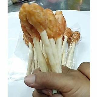 ขนมสุนัข อมยิ้มครันชี่ไก่กรอบๆขัดฟันดี(1ห่อมี6ชิ้น)