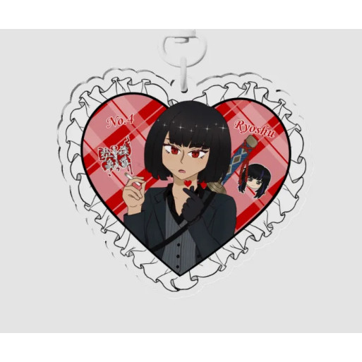 Ryoshu Heart พวงกุญแจอะคริลิค MARY DECOR SHOP