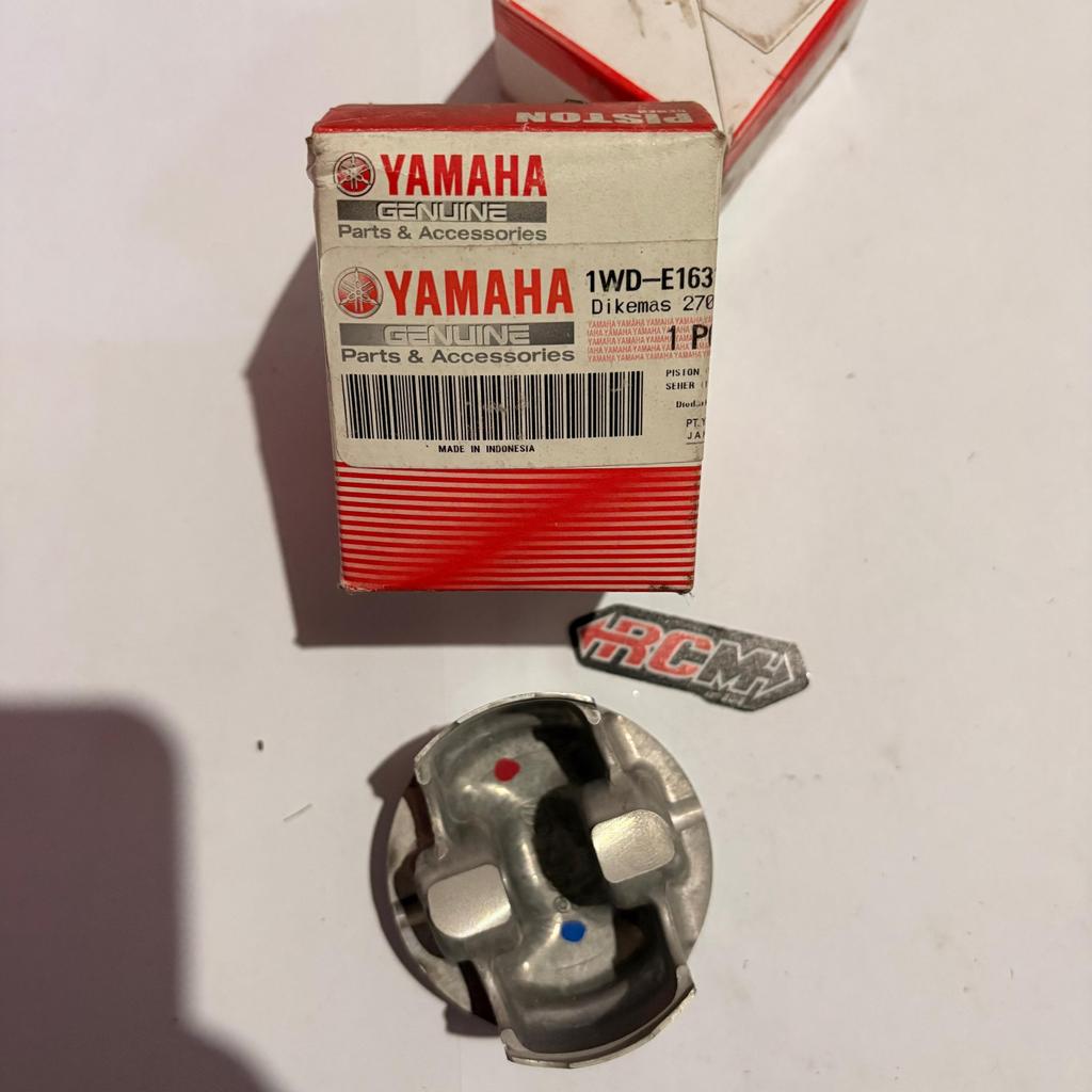 1WD-E1631-00 PISTON SEKER SEHER OVERSIZE OVER SIZE OS มาตรฐานมาตรฐาน STD R-25 R25 MT-25 MT25 เดิม YA