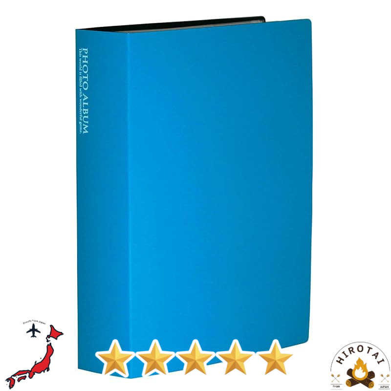 Photo Pocket Album SEKISEI KP-240 Blue for L photos