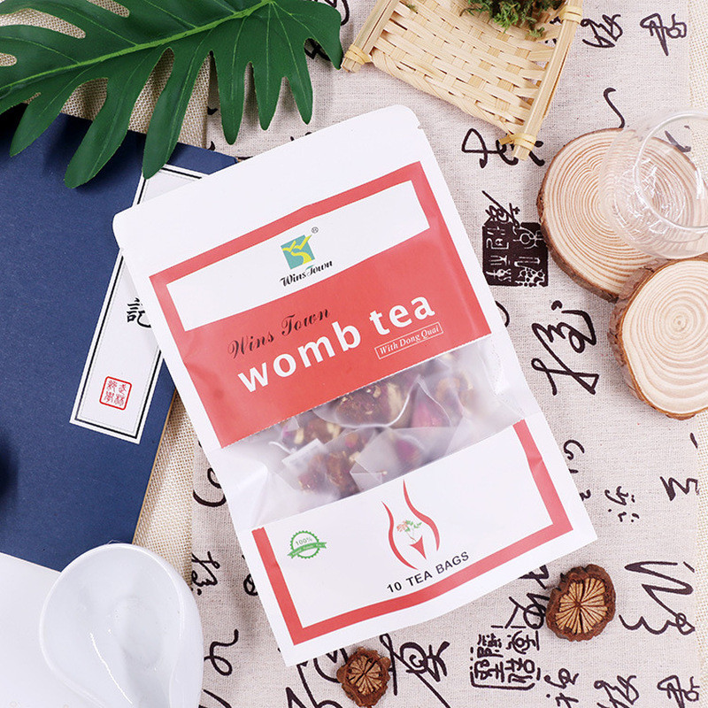 พร้อมส่ง จัดส่งด่วน E-commerce womb wellness Tea กระเป๋าสามเหลี่ยมหญิงชา Palace ชา Warm Palace 26725