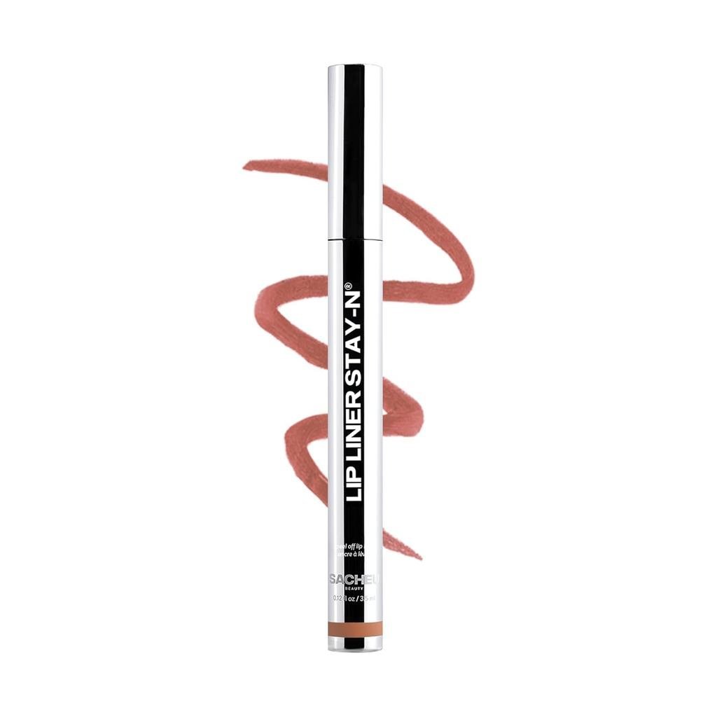 Sacheu Lip Liner STAY-N Peel Off Lip Stain  Long Lasting Waterproof Lip Tint with Hyaluronic Acid & 