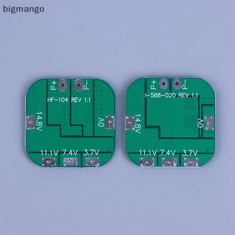 [bigmango] 4 Series 14.8V บอร์ดป้องกัน 18650 16.8V Overcharge Over Discharge ป้องกันการลัดวงจร 20A ก