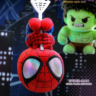 ของแท้ Hot Toys Cosbi Marvel Spider-Man Brand New Day ตุ๊กตาขนปุยกล่องสุ่ม พวงกุญแจ ของขวัญ -203