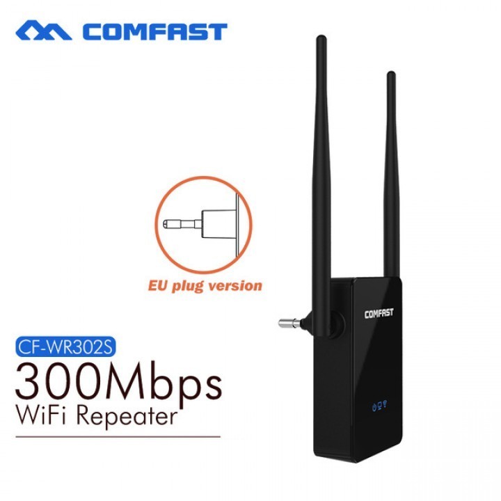 ต้นฉบับ COMFAST เครื่องขยายสัญญาณช่วง WiFi 300Mbps 10dbi CF-WR302S
