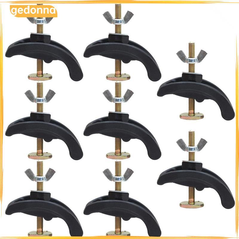 [gedonna] เครื่องแกะสลัก CNC 8 ชิ้นกดแผ่นหนีบเราเตอร์แพลตฟอร์ม Accs