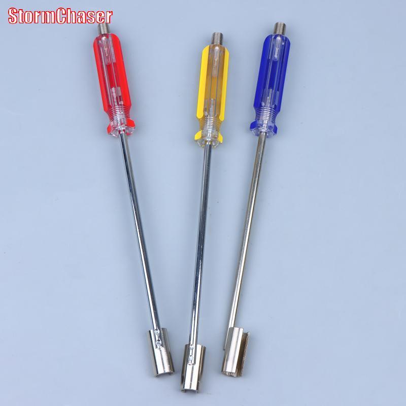 [Storm-t] BNC Connector Remover ไขควงเครื่องมือ Sturdy F Head Puller ด้ามจับกันลื่นสําหรับช่างติดตั้งกล้องวงจรปิด