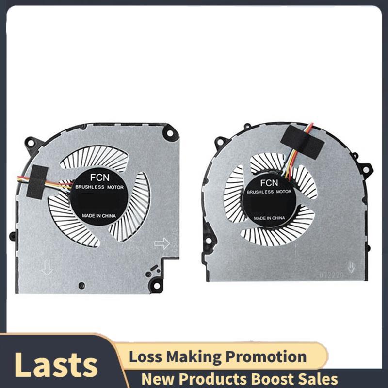 แล็ปท็อป CPU + GPU Cooling Fan Parts สําหรับ G5 / G7 RP47 AORUS 7 SA Aorus 5 KB RC45 Aorus 5 พัดลมสํ