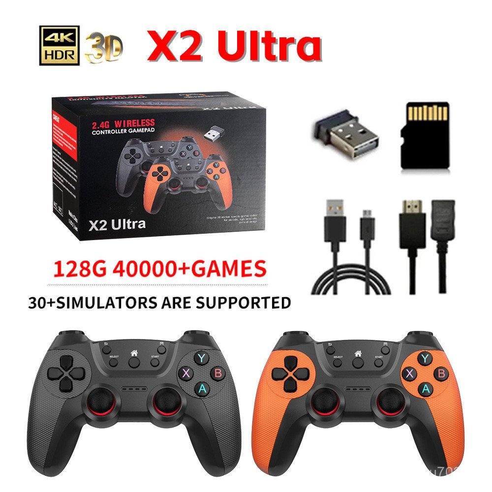 X2 ultra เกมคอนโซล HD HDMI X2 เกมคอนโซล Double Street Home