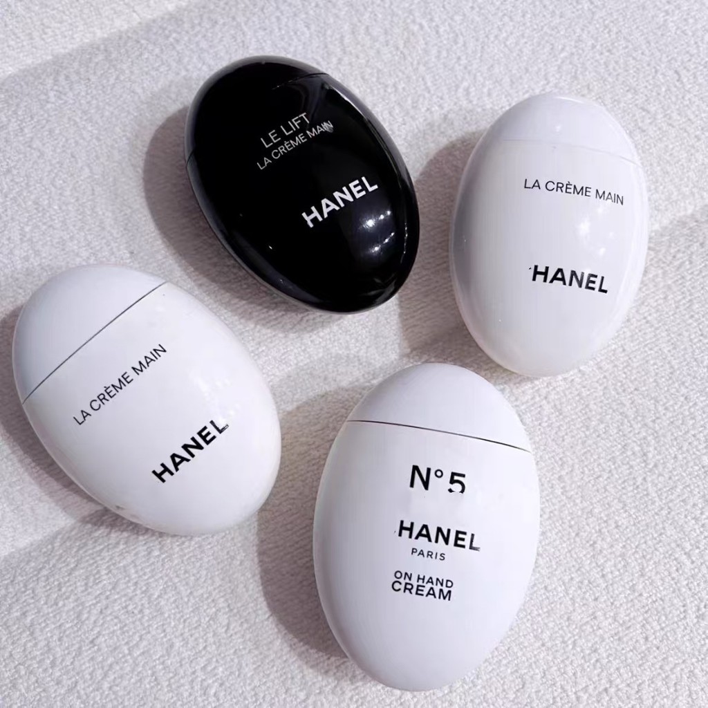 Skin Care Camellia Xiaoxiang Goose Egg Hand Cream Black White Egg Moisturizing Pebble N5 Hand Cream2