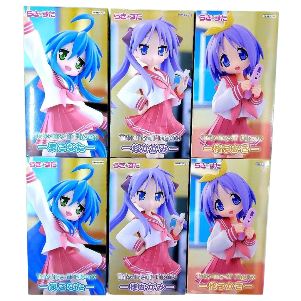 เวอร์ชั่นญี่ปุ่น FuRyu Trio-Try-iT Lucky Star Spring This Square Scenery Figure