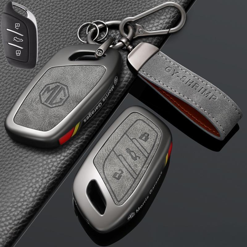 ฝาครอบกุญแจรีโมทโลหะ Key Fob Shell พวงกุญแจสําหรับ Mg Vs Hs Zs Mg5 Mg4 Mg4EV Extender Dc Zs Ev Ep Mg Extender Gc Mg