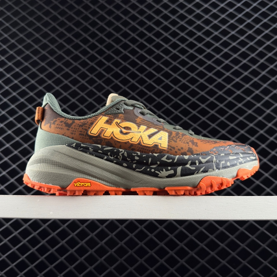 HOKA ONE ONE SpeedGoat 6 รองเท้าวิ่งมืออาชีพสําหรับผู้ชายและผู้หญิงระบายอากาศดูดซับแรงกระแทก 1U3O