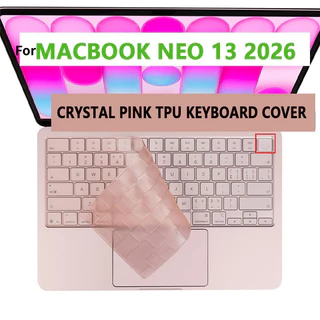 ใหม่ ฟิล์มซิลิโคนนิ่ม บางพิเศษ ลายตัวอักษรไทย สําหรับ Macbook Neo 13 A3404 Air M2 M1 Pro 13 14 16 นิ้ว Air M1 A2337 A2681 A2779 2022 2023