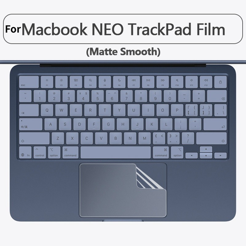 พรีเมี่ยม Matte TrackPad ฟิล์มสําหรับ MacBook Neo 13 2026 A3404 Air Pro Ultra-Thin Anti-Fingerprint ป้องกันผิว