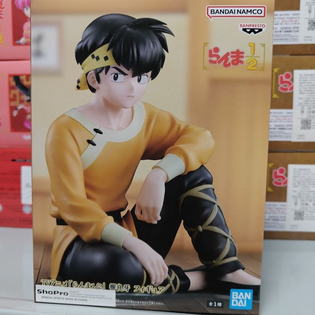 โรงงานแว่นตา Bandai Ranma 1/2 Sound Good Tooth Rest Time Jingpin โมเดลฟิกเกอร์