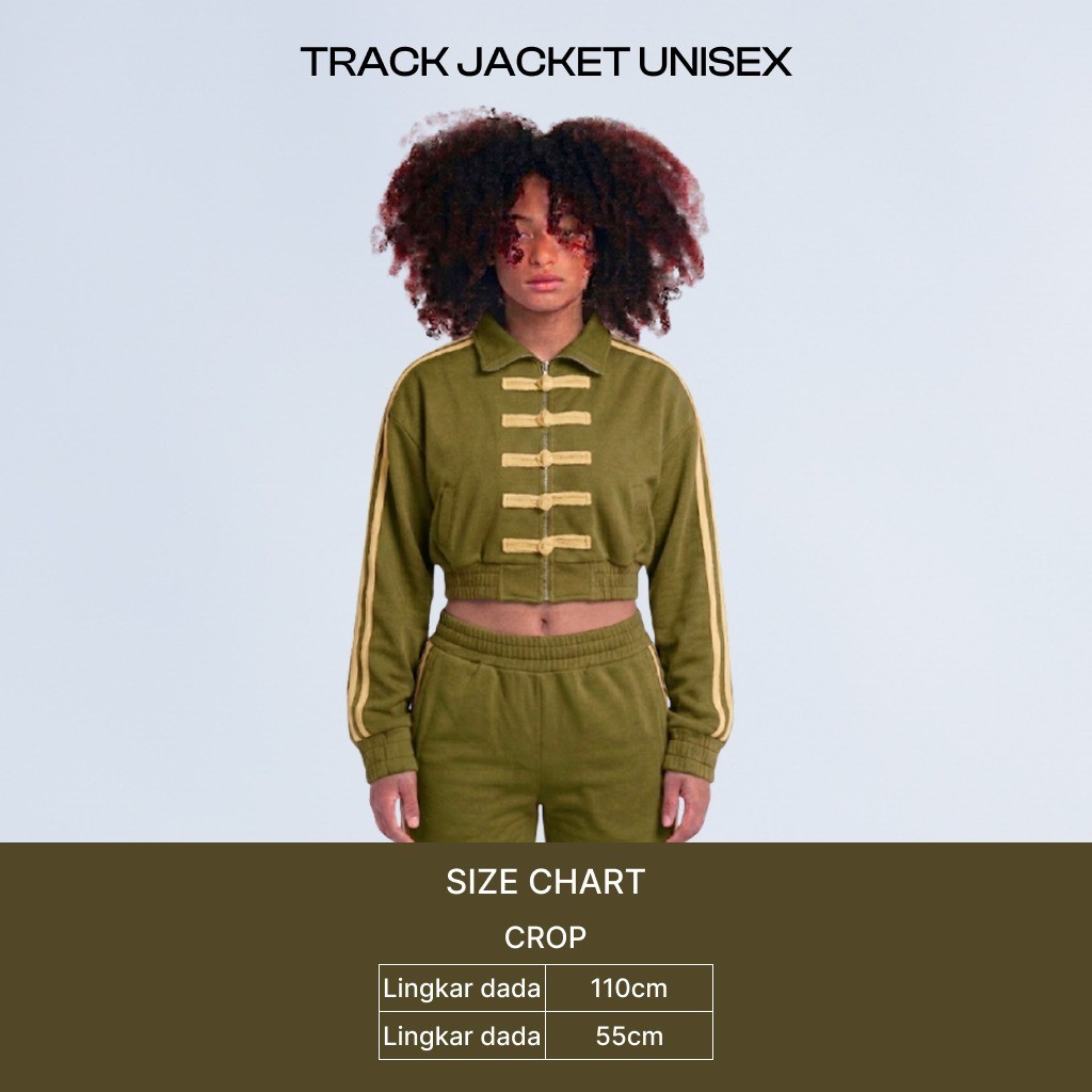 Chinnes Womens Track Jacket Basic Fleece Crop Jacket
