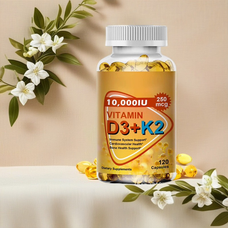 Ready Stock Fast Shipping Ready Stock สินค้าขายดี วิตามิน D3+K2 Softgel วิตามิน D3+K2 SoftgelOE M268
