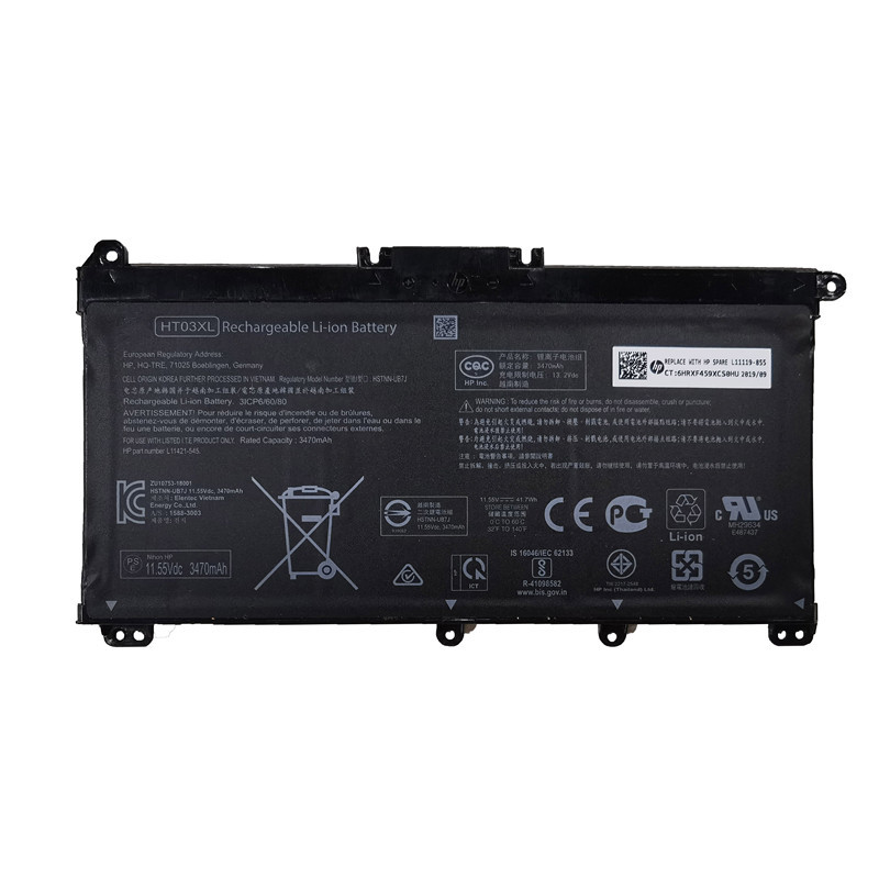 แบตเตอรี่คอมพิวเตอร์ HP x360 14-cd1002txTPN-I135 W131 HSTNN-LB8L