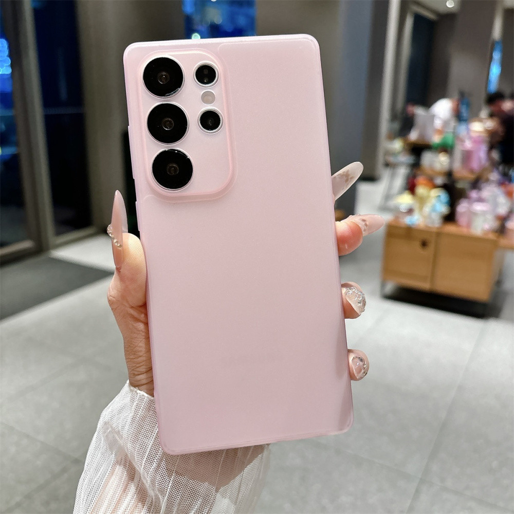 เคส samsung a07 เคส samsung a07 Softโปร่งแสงMatteป้องกันกรณีเหมาะสําหรับSamsung A57 A56 A55 A54 A36 A35 A34 A27 A26 A18 A17 A16 A08 A07 5G TPUสีสันกันกระแทกเลนส์ป้องกันเคสโทรศัพท์