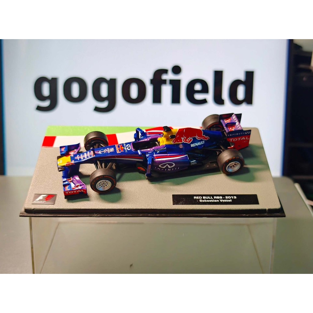 IXO 1/43 F1 Red Bull Red Bull Fleet-RB9-2013 Sebastian Witterwell Fourth Champion of Life ยังเป็น Ch