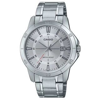 CASIO นาฬิกาข้อมือ CASIO รุ่น MTP-V004D-7CUDF วัสดุสเตนเลสสตีล สีเงิน