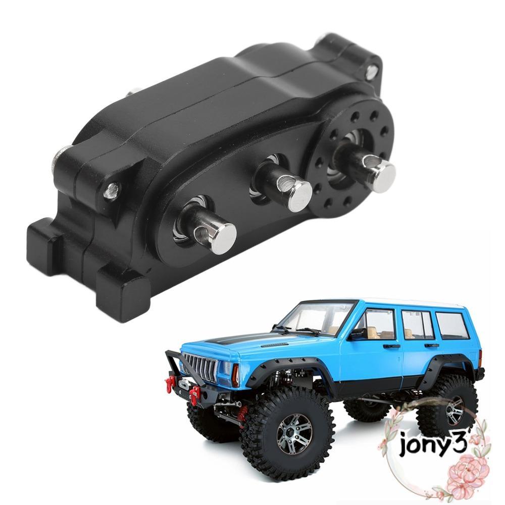 JONY RC Transfer, Compact 313 มม.2 เกียร์,ทนทาน 1/10 Scale RC รถเกียร์สําหรับ SCX10 1/10 RC Crawler 