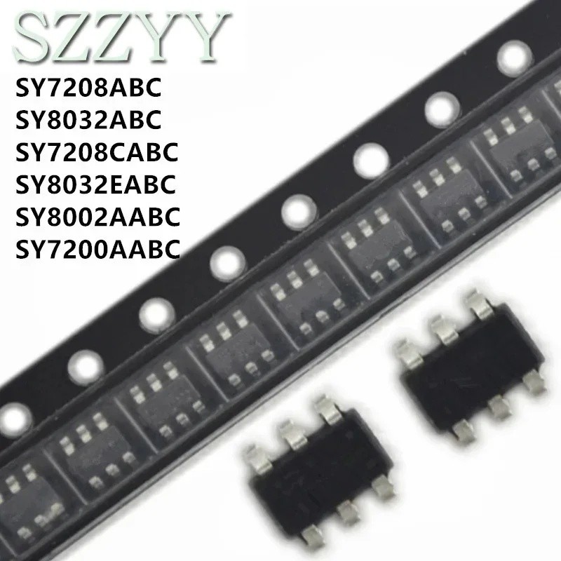 1-5PCS SY7200ABC SY7200 HY SY7208ABC SY7208 CA1YG CA3CD SY7208CBC SY8002ABC SY8002 SY8032ABC SY8032E