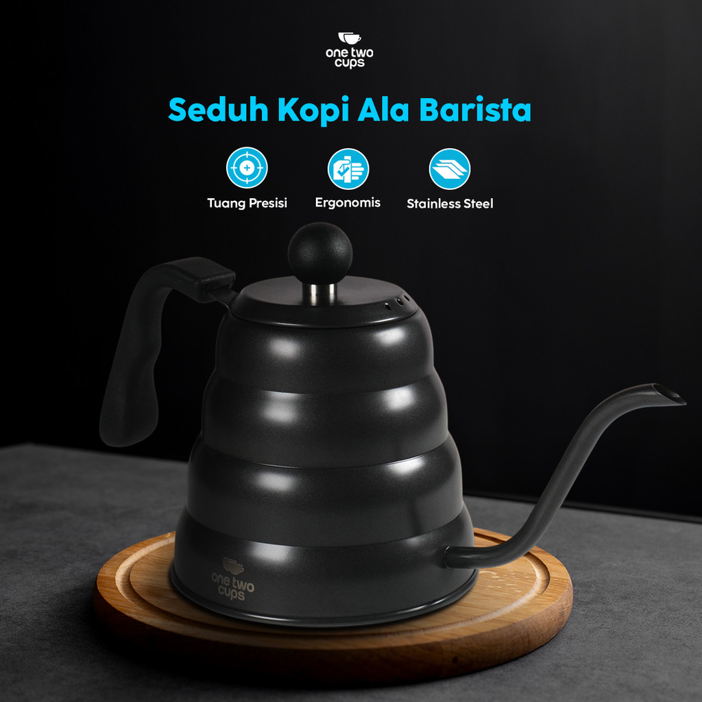 GS7 One Two Cups Gooseneck Pour Over กาต้มน้ําหยด 1.2L - RF-10