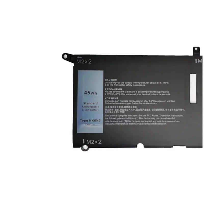 7.6V 46WH DXGH8 แบตเตอรี่แล็ปท็อปสําหรับ Dell XPS 13 9370 9380 สําหรับ Inspiron 5390 5391 7191 7490 