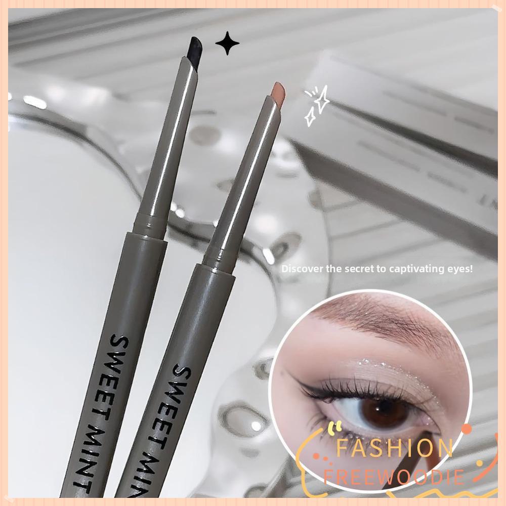 FREEWOODIE Rose Red Eyeliner, Matte Waterproof Formula Wine Red Eyeliner, Silky Long-lasting Easy To