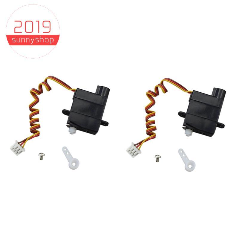 [sunnyshop2019]2 ชิ้น V966.011 เซอร์โวสําหรับ V966 V911S V977 V988 V930 V931 XK K110 A600 A430 A800 