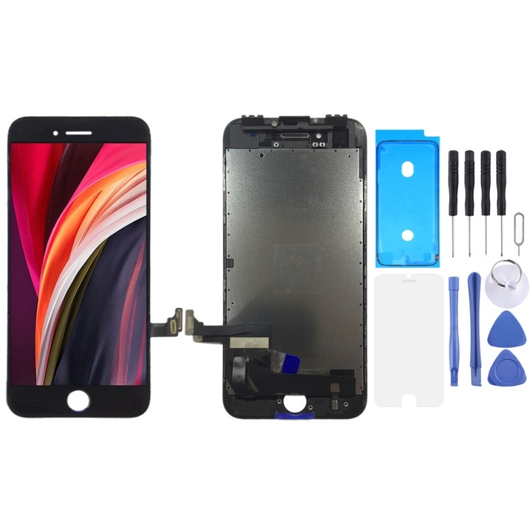 สําหรับ iPhone SE 2020 หน้าจอ LCD (สีดํา)
