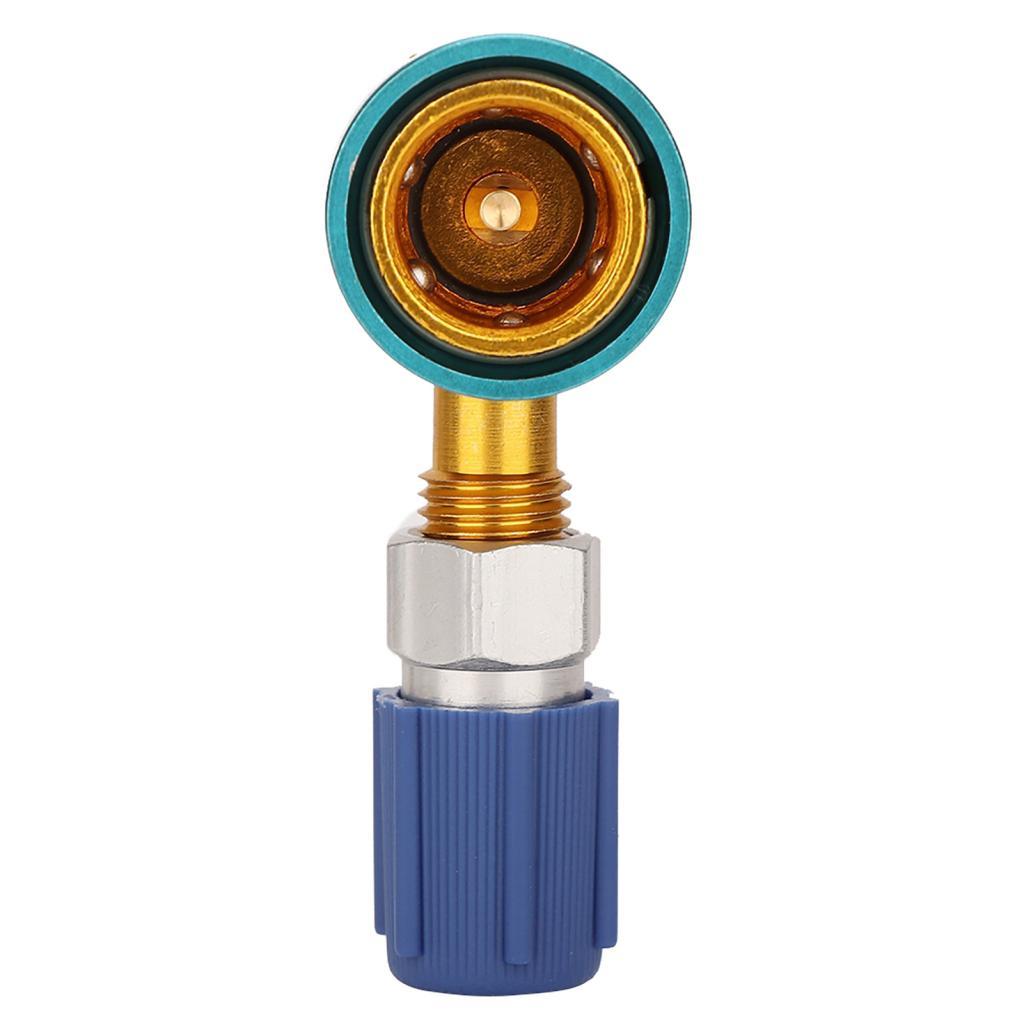 Tbest 1234Yf R1234Yf ถึง R134A Coupler Adattore R1234YF ถึง Low Side Quick Adapter ข้อต่อแอร์รถยนต์