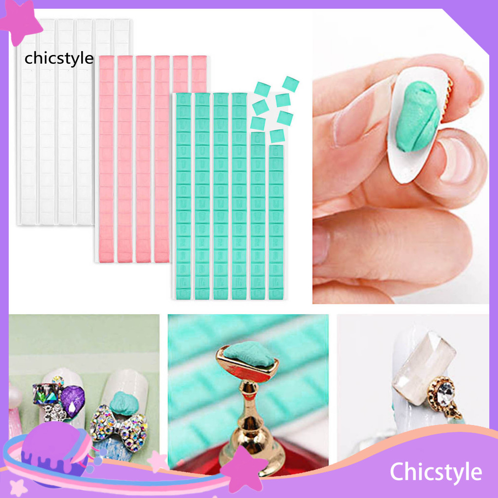 Chicstyle Reusable Putty สําหรับบ้านเล็บ Clay สําหรับ Art โครงการ 288pcs Sticky Tack Putty ที่ถอดออก