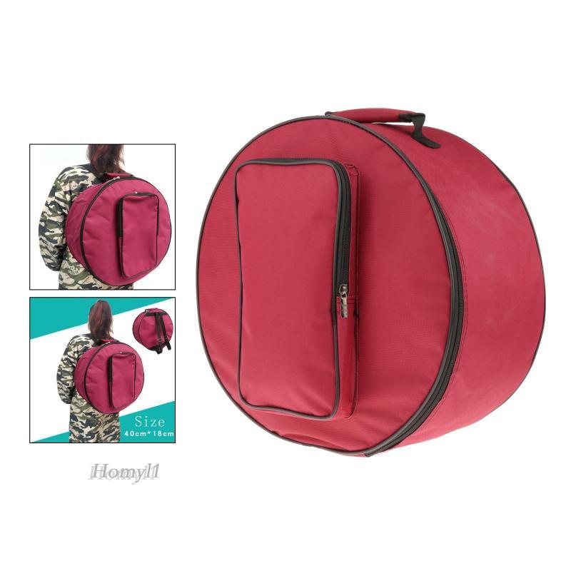 [Homyl1] Heavy Duty Bass Drum Bag Portable Oxford Cloth Carrying Case for Drum Kit Accessories and S