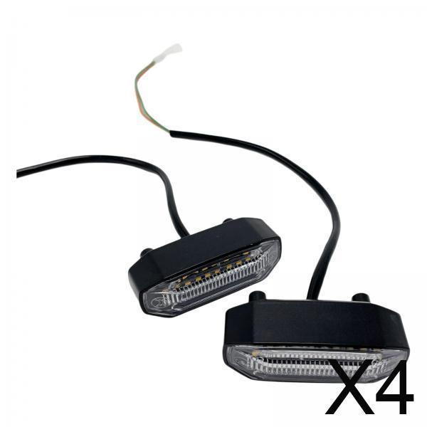 [lzdyyh39k] ไดโอดเปล่งแสง 2-6 แพ็คไฟเลี้ยว, ปากกามาร์กเกอร์ 12V สากล,