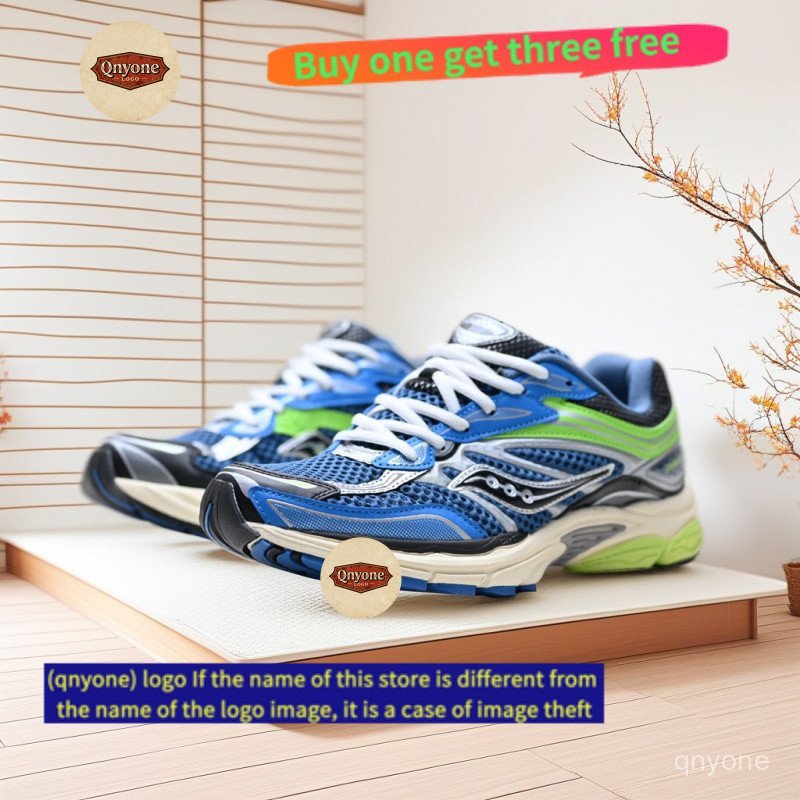 Saucony Omni9 Cushioning Mesh Retro Jogging Shoes BPRV