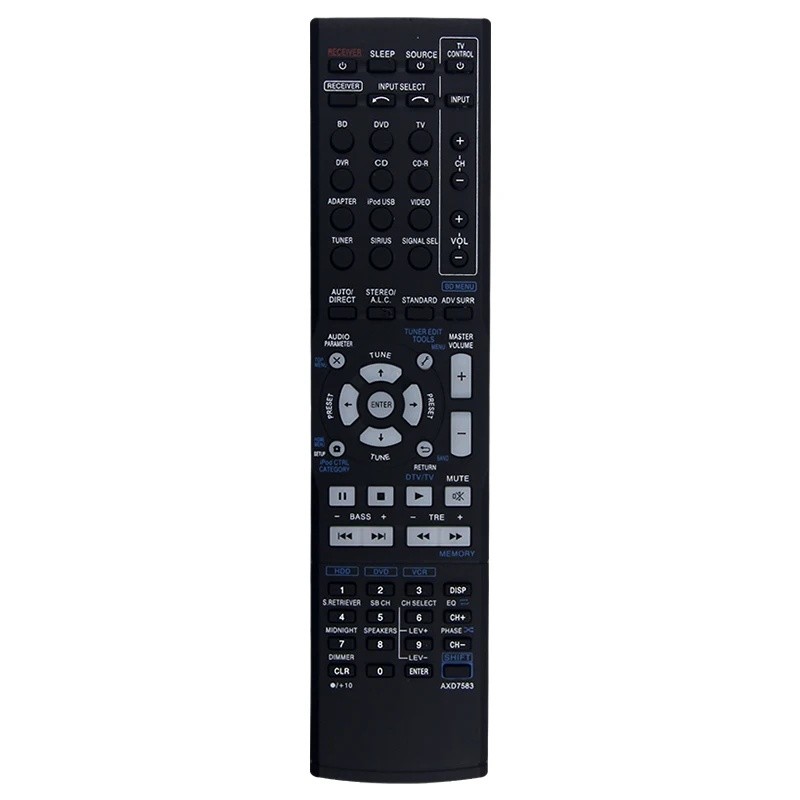 เข้ากันได้กับตัวรับสัญญาณ AV Pioneer VSX-820/K/S VSX-920/K VSX820 VSX920 VSX820S VSX920K รีโมทคอนโทร