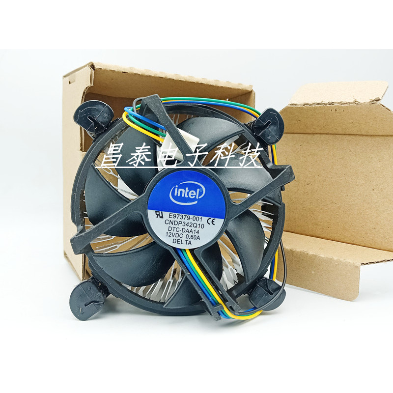 หม้อน้ําเงียบ Intel Intel ใหม่ล่าสุด i3 i5 i7 พัดลม CPU สากล E97639-001