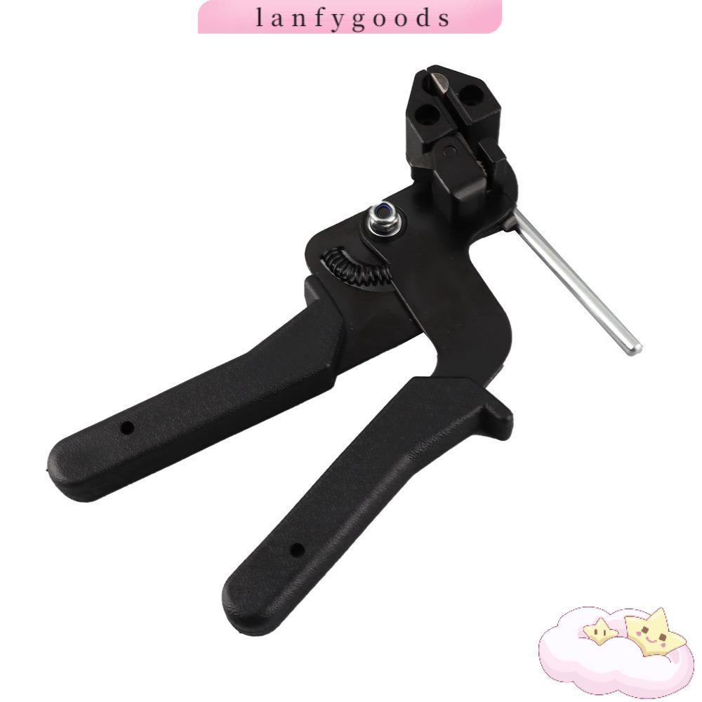 LANFYGOODS Cable Tie , สแตนเลส Heavy Duty สแตนเลสสตีลสายผูก, เครื่องมือตัดอัตโนมัติ Tensioner โลหะซิ