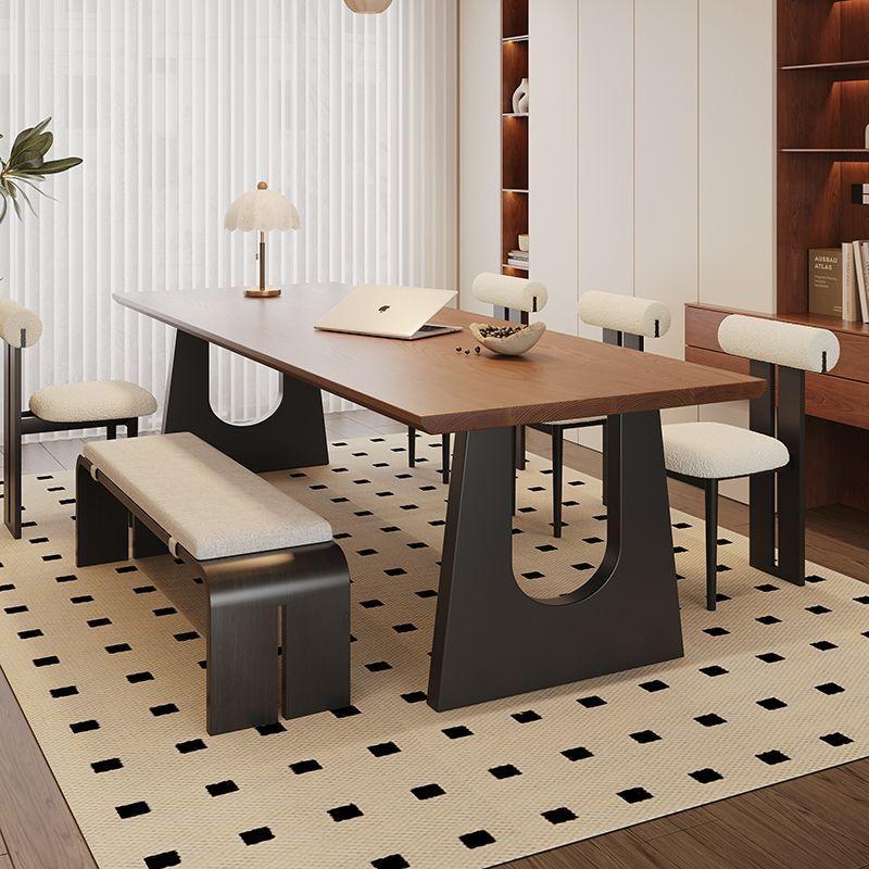 Large long desk for living room, reading and study table, long table for home use, solid wood large 