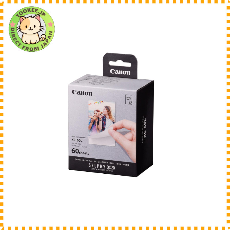 Canon QX20 Color Ink/Label Set XC-60L[Direct from Japan]