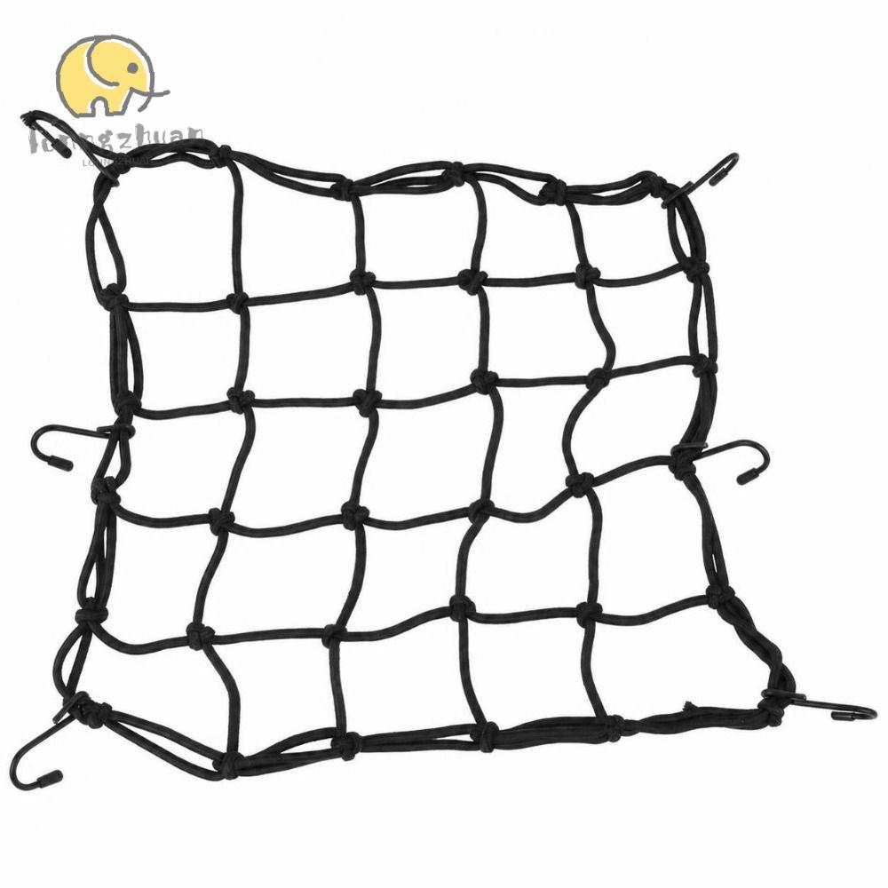 LONNGVO 3PCS รถจักรยานยนต์ Cargo , เชือกยางยืดหยุ่น 11.8 X 11.8 นิ้ว Bungee Cargo , ทนทานติดตั้งง่าย