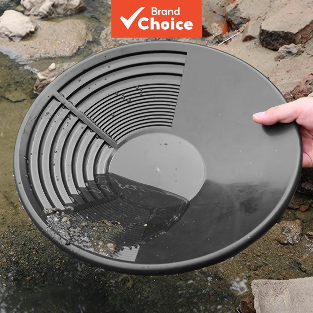 ชุดกําหนดการ Dual Riffle Gold Panning Kit เครื่องมือตรวจสอบแร่แม่น้ํากลางแจ้ง