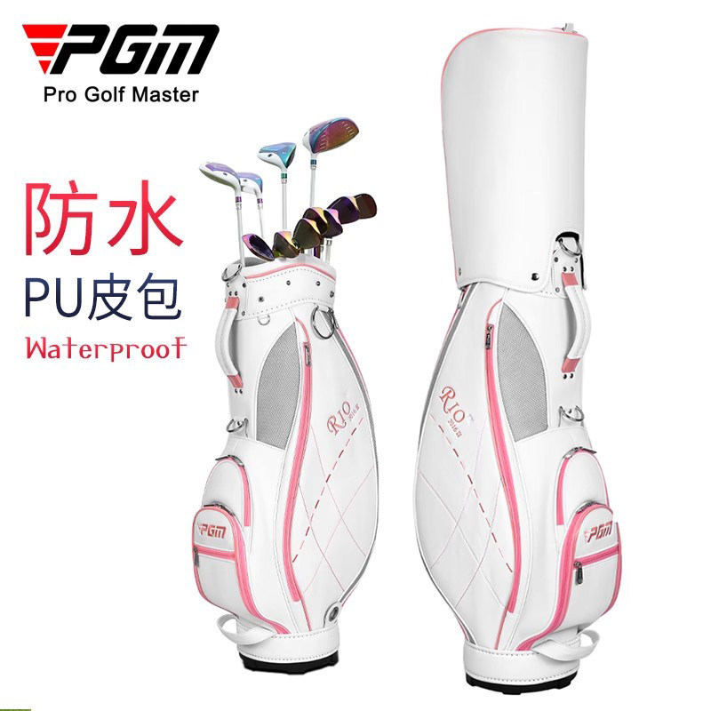 [จัดส่งฟรี] PGM Golf Bag Ladies Standard Bag Lightweight Club Bag Golf Travel Club Bag