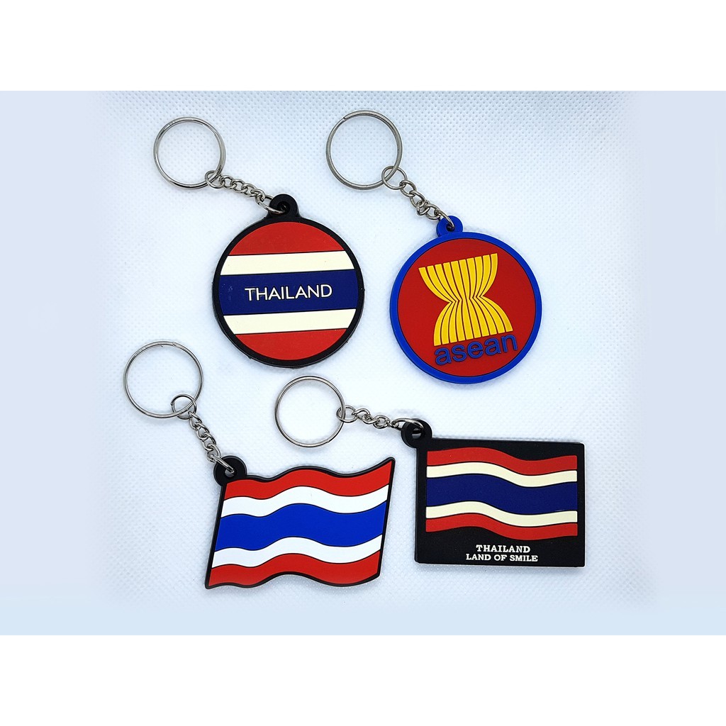 ธงไทย พวงกุญแจ Asean ธงไทย พวงกุญแจ Asean