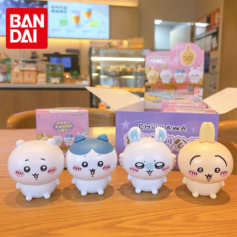 Bandai ของแท้ chikawa chikawa chikawa Little Eight Usaqi ตัวละครการสร้างแบบจําลองตุ๊กตา Mystery กล่อ
