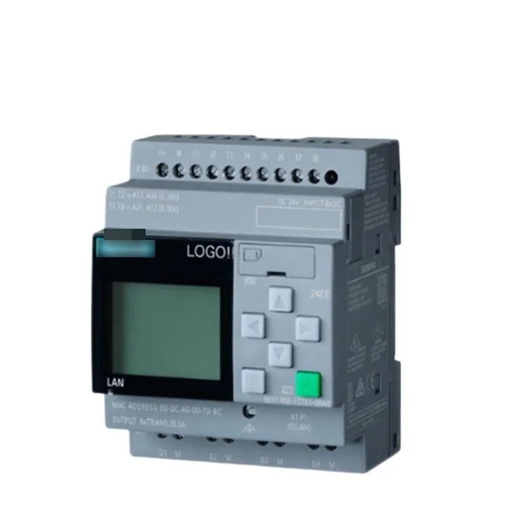 Z0UI โลโก้ Siemens ดั้งเดิม! 8 PLC โลโก้ V8 230RCE โมดูลลอจิก 6ED1052-1FB00-0BA8